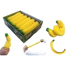 Amazon | Squishy Toys バナナストレスおもちゃ 12個パック